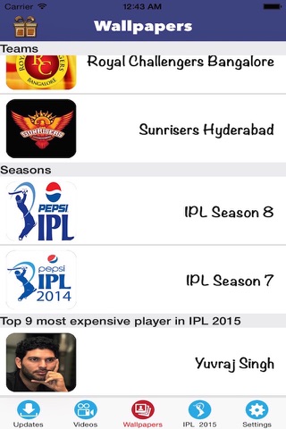 IPL Updates - Live Score, Latest News, Videos & Wallpapers screenshot 4