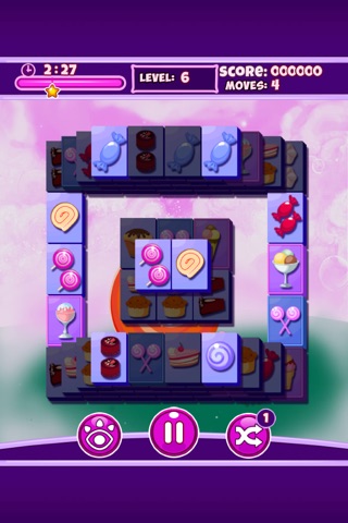Dessert World - Sweet candy cake mahjong game screenshot 4