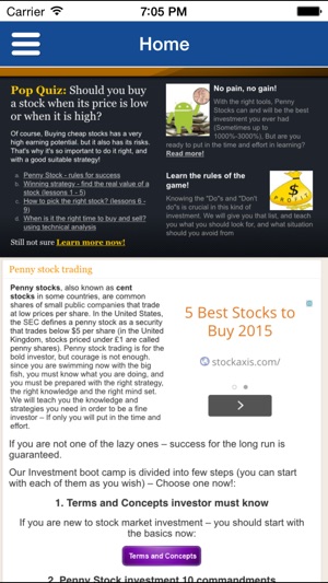 Penny Stocks - Trading Course(圖2)-速報App