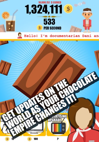 Chocolate Shop: Clicker Empire screenshot 3