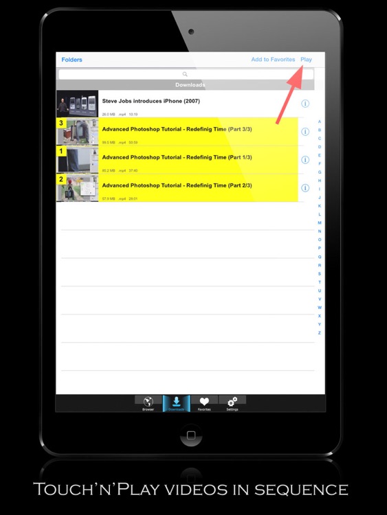 V-Downloader+ HD - Download & Play Online Videos screenshot-3