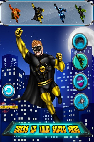 Create Your Own Superhero Maker – Super Hero Creator Games for US Man Free screenshot 3