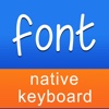 Font Keyboard ™ - native keyboard extension for iOS 8