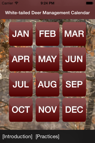 White-tailed Deer Management Calendar screenshot 2