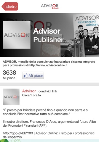 ADVISOR ONLINE screenshot 3