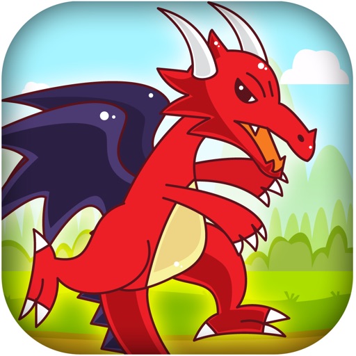 Blue Dragon Island - Jumpy Monster Adventure Icon