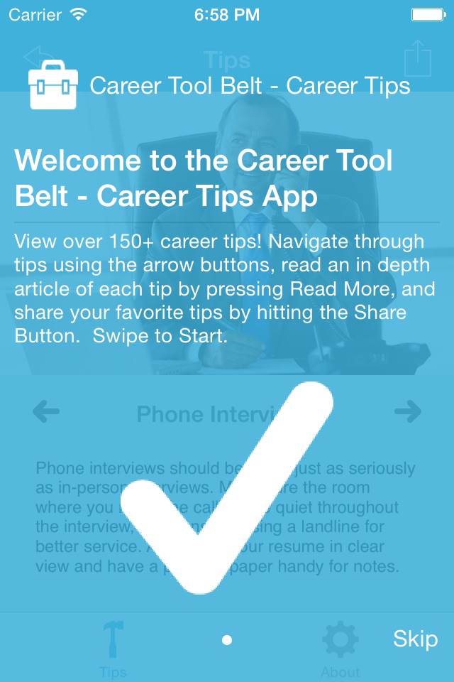 The Career Tool Belt - Career Tips by Alison Doyle screenshot 2