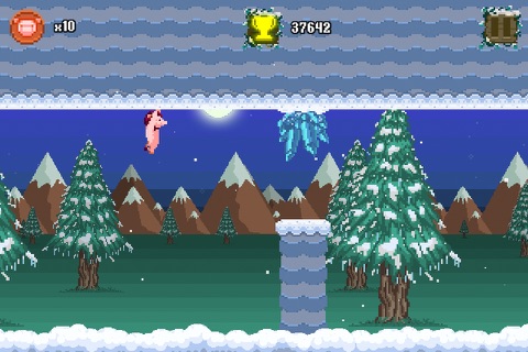 Lion Pig : Frozen Run screenshot 4