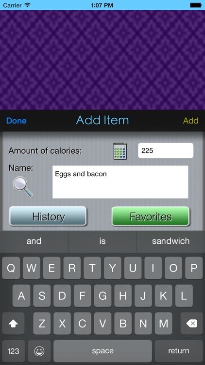 Calorie Count Down Lite