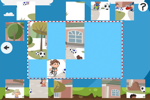 A Sportsball Jigsaw Puzzle for Pre-School Children with Soccer Players screenshot 3