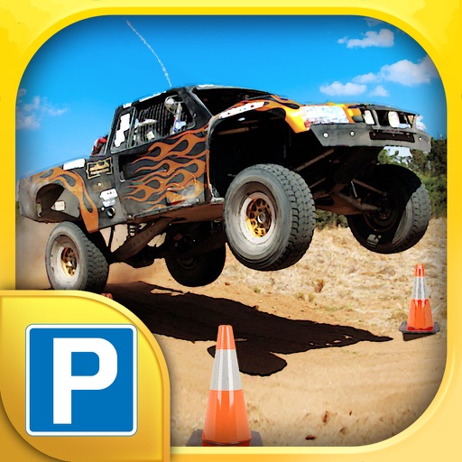 3D Off-Road Truck Parking Extreme - Dirt Racing Stunt Simulator PRO icon