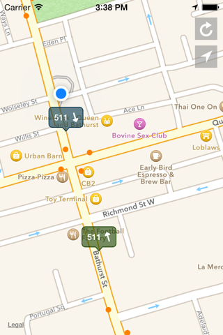 TTC Finder screenshot 2