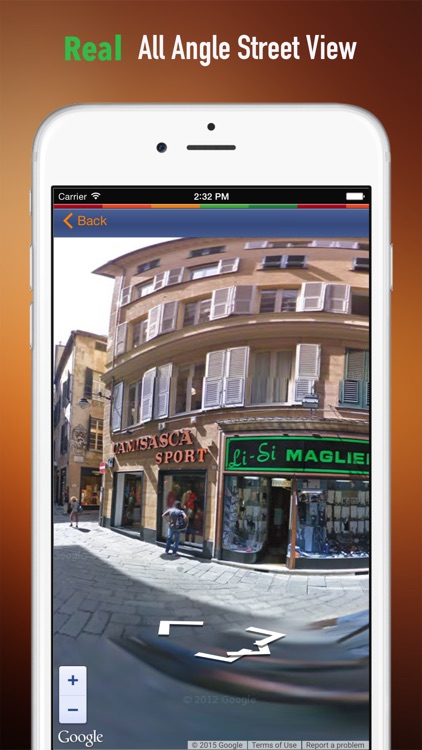 Genoa Tour Guide: Maps with Street View and Emergency Help Info