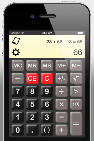 Calculator HD° Free - The smash hit calculator with formular display & paper tape screenshot 2