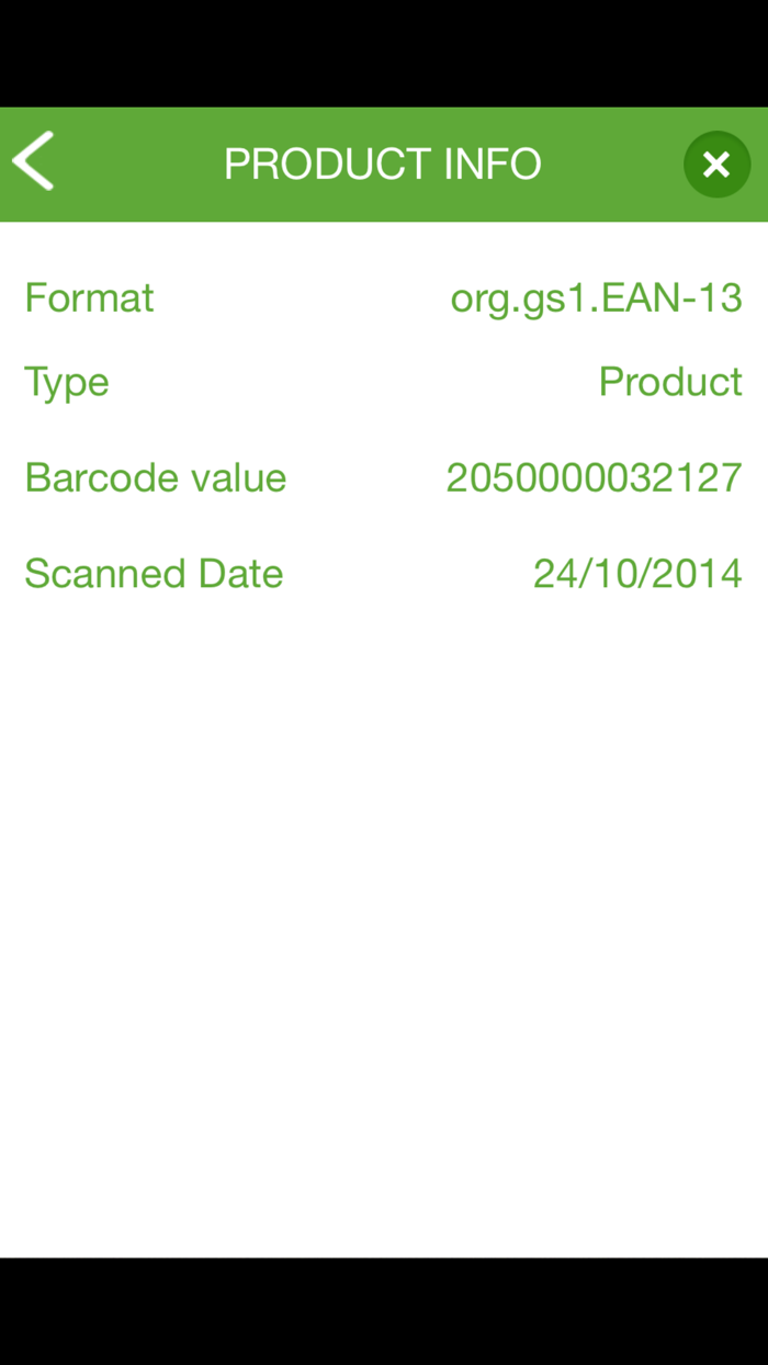 Field Support Barcode Scanner App