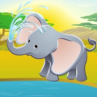 Animals of the safari game for children Learn for kindergarten or pre-school