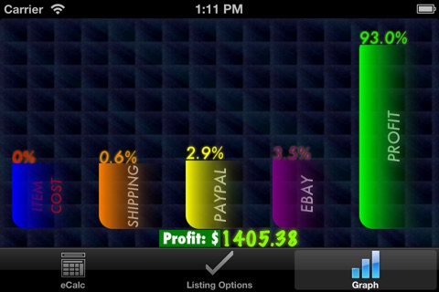 Auction Calc (for Ebay Paypal Profit Projections) screenshot 4