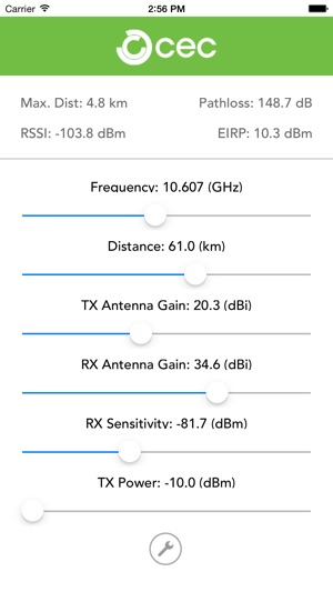 RF Slide Rule