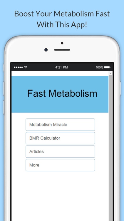 Fast Metabolism