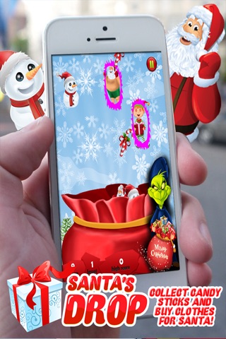 Santa's Drop Pro ~ An Educational Christmas Game for Kids and Candy Sticks screenshot 2