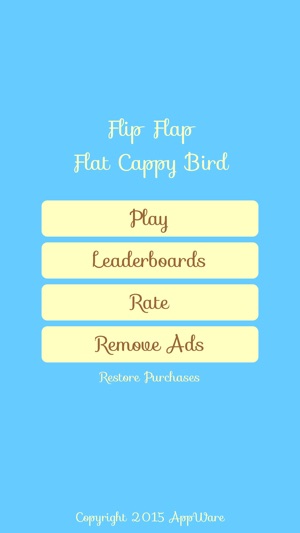 Flip Flap Flat Cappy Bird(圖1)-速報App