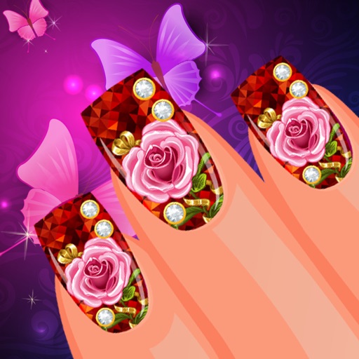 Nail Salon Floral Edition Icon