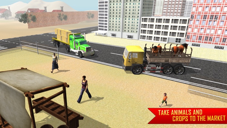 Truck Driver Farm Ride 3D