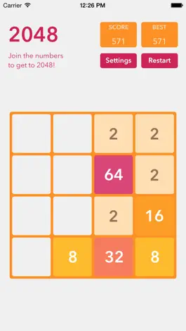 Game screenshot 2048 game HD - Join the numbers apk