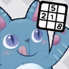 Cat's sudoku - brain teasing game with cute cat character