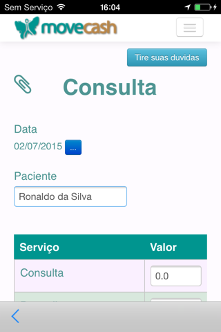 Movecash Gestão de Atendimentos screenshot 3