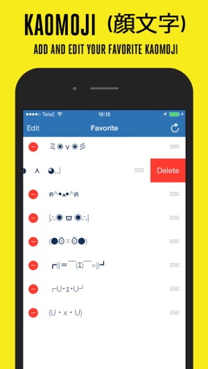 Kaomoji - Japanese Emoji  Free Version(圖3)-速報App