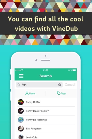 VDubs - Create your own fun dubs with Vine video! screenshot 3