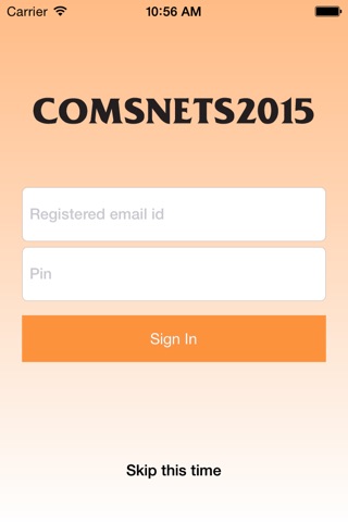 COMSNETS 2015 screenshot 2
