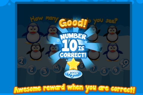 Happy Penguins teach numbers screenshot 3