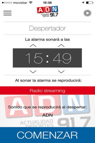 ADN Radio para iPhone screenshot 4