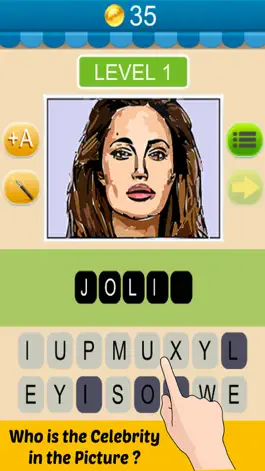 Game screenshot Guess the Celebrity : Just Guessing Who is Celeb, Popstar, Movie stars, Singer, Actors, Actresses - New Trivia Quiz Game mod apk