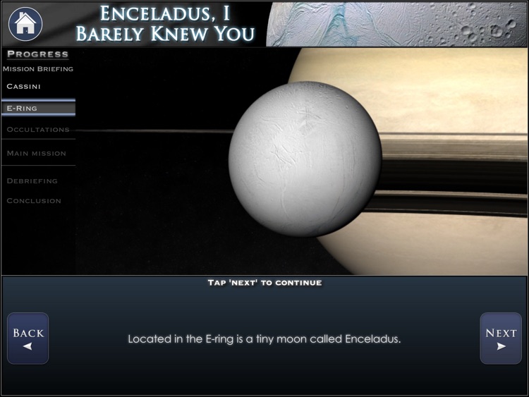 Enceladus, I Barely Knew You