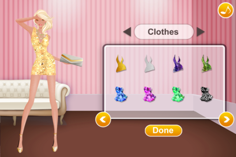 Girl Dress Up Makeover - Girl Fashion screenshot 2