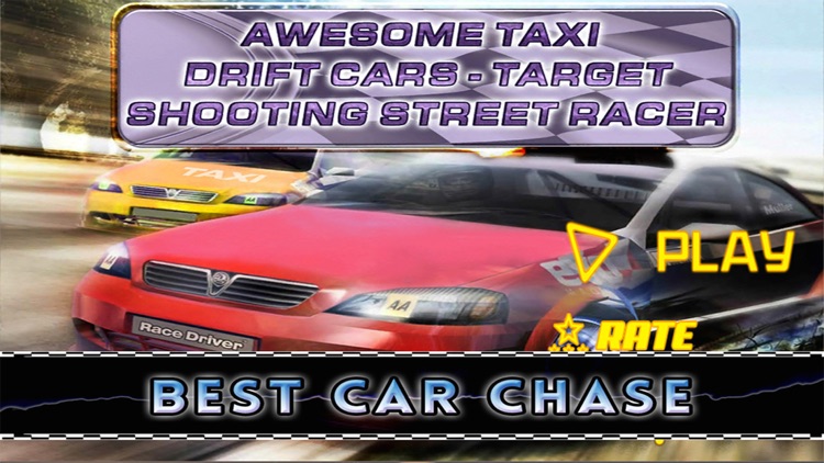 Awesome Taxi Drift Cars Target Shooting Street Racer screenshot-3