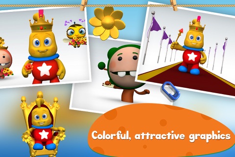 I Am King: 3D Interactive Story Book For Children in Preschool to Kindergarten screenshot 3