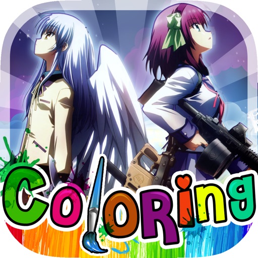 Coloring Anime & Manga Book Painting For Kids  – 