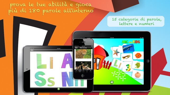 ABC per i Bambini: Impara Lettere, Numeri e Parole con Anima(圖2)-速報App