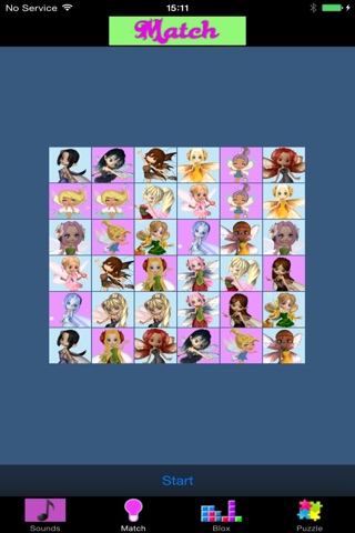 A Fairy Princess Game for Kids FREE -- Sound Match Puzzle Fun! screenshot 3