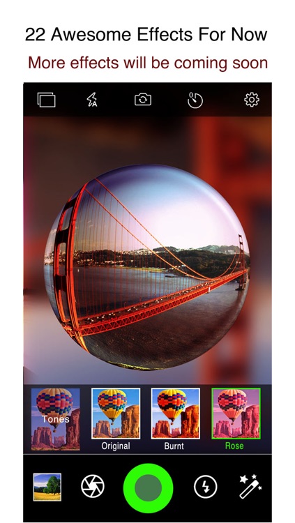 Fisheye Plus Free - Lomo Fisheye Camera with Crystal ball Lens and Color Flashlight screenshot-4