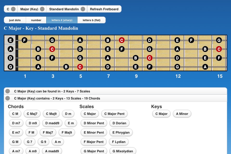 Mandolin Chords and Scales screenshot 4
