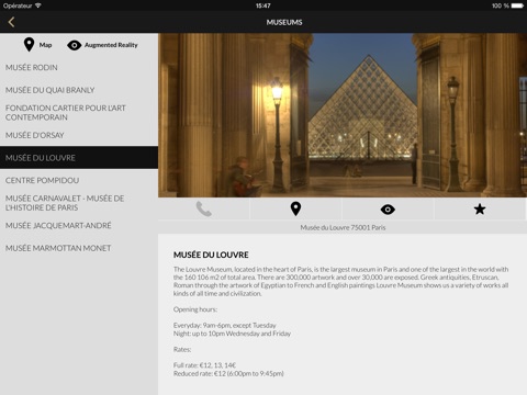 Vice Versa Hotel Paris for iPad screenshot 4