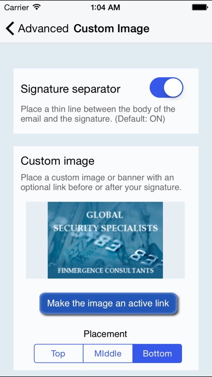 Email Signature Lite screenshot-4