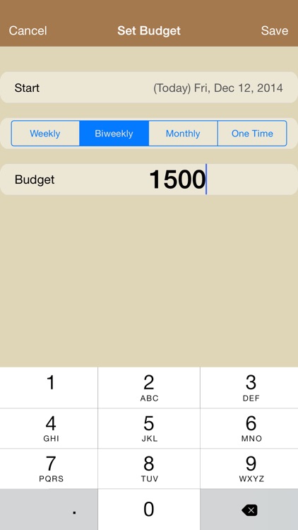 CashOut - Expense Budget and Cash Management for Personal and Family screenshot-3