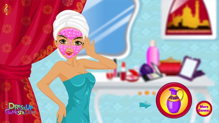 Indian girl facial makeover screenshot-3