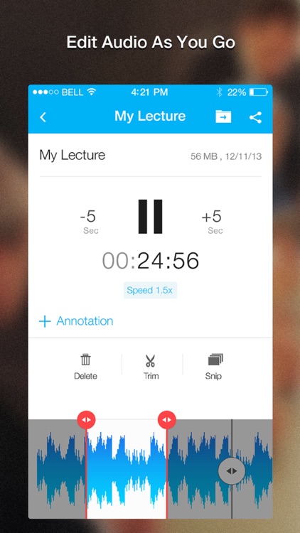 Recordium Pro - voice recorder, record memos and note taking